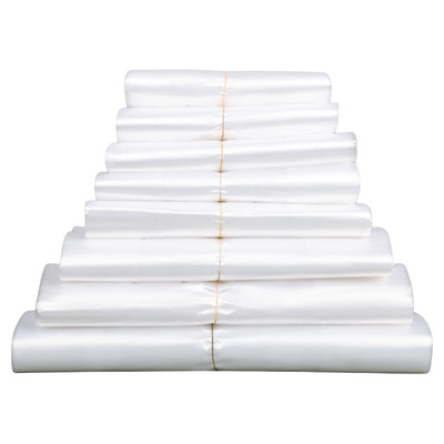 塑料袋批发袋子大号白色食品级商用透明早餐包子方便袋外卖打包袋