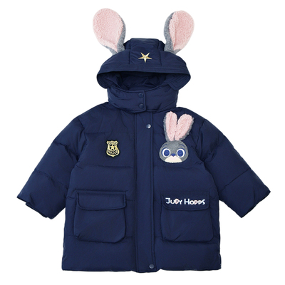 【冬上新】女童兔子警官羽绒服冬