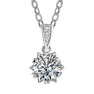 18k金简单锁骨链520礼物送女友2022新款s999纯银女款项链女夏绿钻