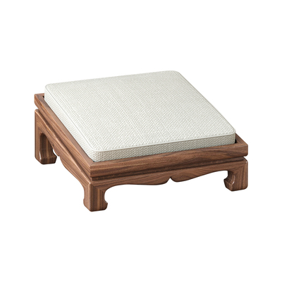 【垫子可拆洗】全实木打坐跪拜凳