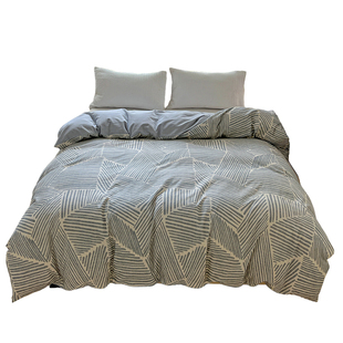 加厚全棉磨毛被套单件A类纯棉150x200x230被罩宿舍被单人180x200