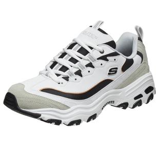 斯凯奇黑白金|秋冬男女款黑白熊猫经典老爹鞋厚底增高休闲运动鞋