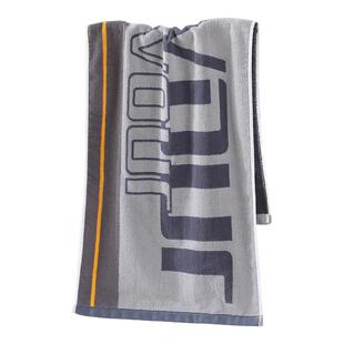 全棉加长毛巾100x40洗澡运动多用吸水不掉毛成人澡巾健身跑步擦汗