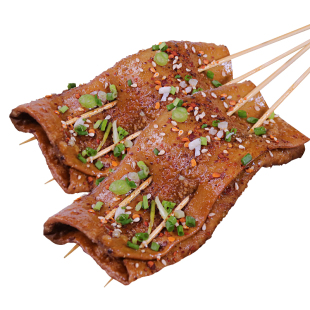 重庆烧烤专用豆干烧烤豆皮软耙糯商用大张豆腐皮烧烤豆腐干10张起