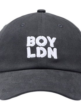BOYLONDON夏季男女同款大LOGO遮阳潮牌时尚百搭朋克帽子N90038