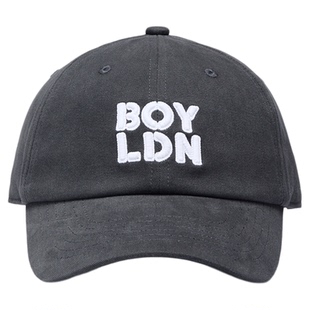 BOYLONDON夏季男女同款大LOGO遮阳潮牌时尚百搭朋克帽子N90038