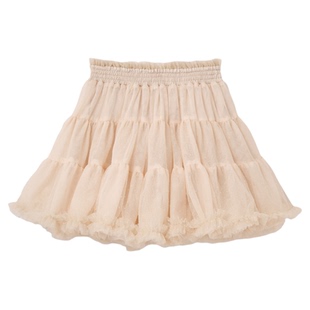 SNIDEL2026春夏新品甜美网纱蓬蓬半身裙芭蕾风短裙裤SWFP261316