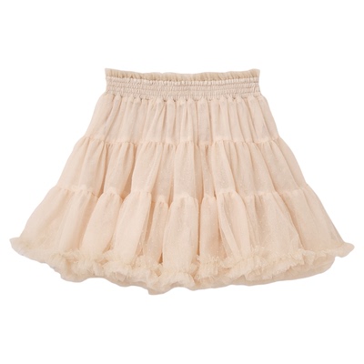 SNIDEL2026春夏新品甜美网纱蓬蓬半身裙芭蕾风短裙裤SWFP261316