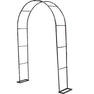 铁艺拱门花架爬藤架葡萄架花园月季攀爬花支架户外植物架子菜棚架