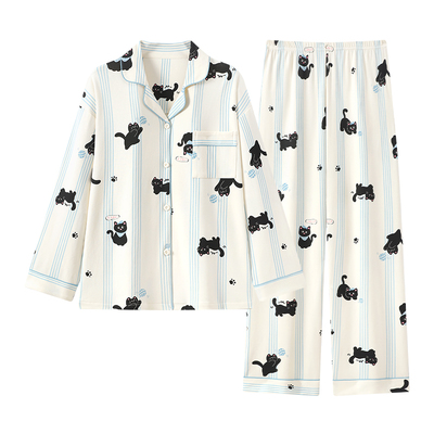 珊瑚绒加厚睡衣套装|440人收藏