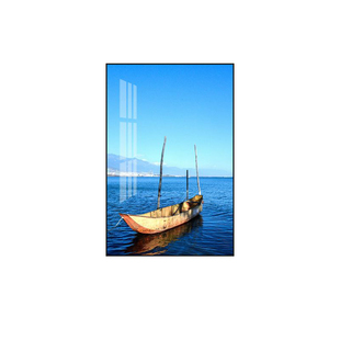 云南大理洱海风景装饰画酒店民宿餐厅饭店丽江古城挂画咖啡厅壁画