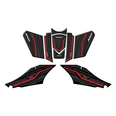 适用23-26款XMAX300橡胶油箱贴纸