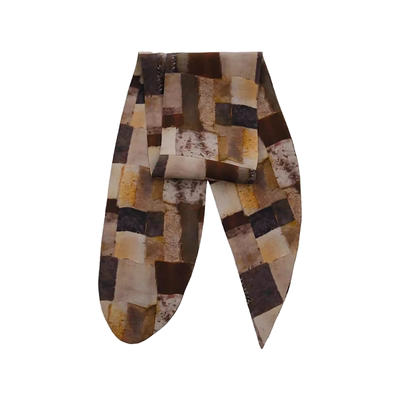 SecondMoon四季时髦百搭定制小方巾丝巾重磅新款系脖高级感围脖