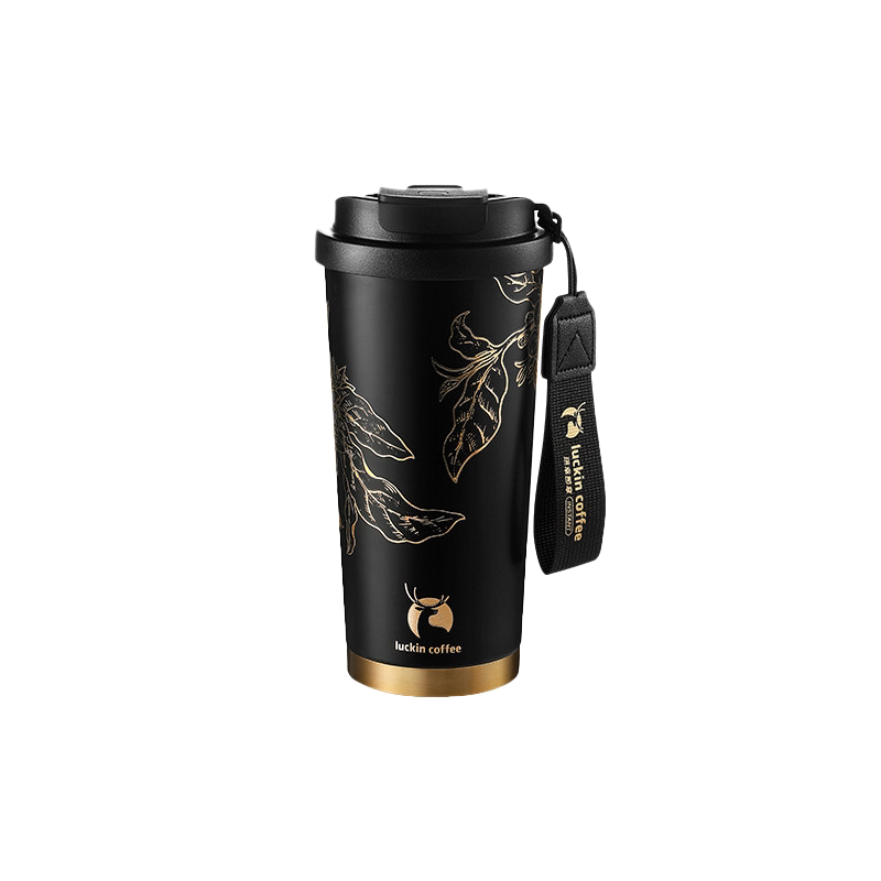 瑞幸不锈钢咖啡杯杯子咖啡杯保温杯保冷杯便携杯高颜值简约风格杯