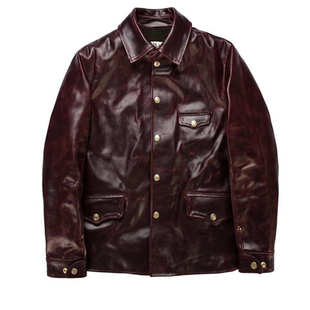 HDK(海觉）18FW HORWEEN BRAKE MAN 司闸员 freewheelers皮衣