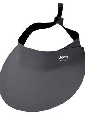 Jeep夏季空顶帽防晒帽可折叠帽子