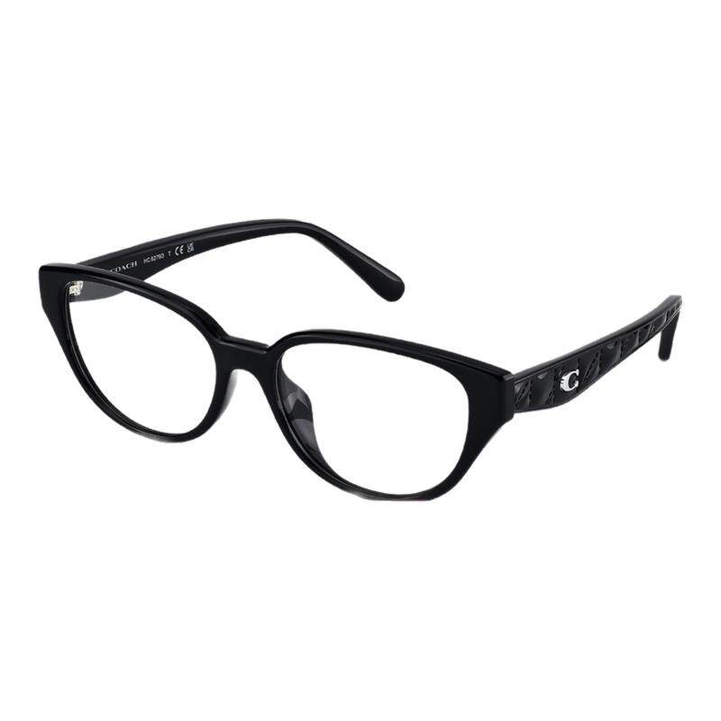 【程潇同款】COACH蔻驰眼镜框女款黑框猫眼度数可配近视镜架6279D