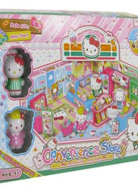 正版街角物语便利店套装玩具