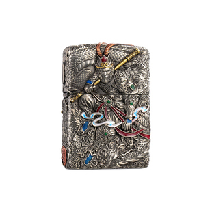 zippo打火机凌霄悟空官方正版夜光重甲煤油防风斗战胜佛美猴王