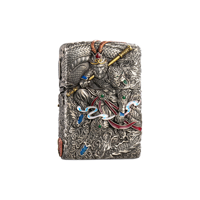 zippo打火机夜光重甲凌霄悟空