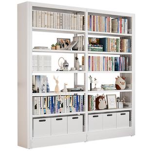 星都图书馆钢制书架绘本架家用儿童钢制书架落地置物架书柜简易架