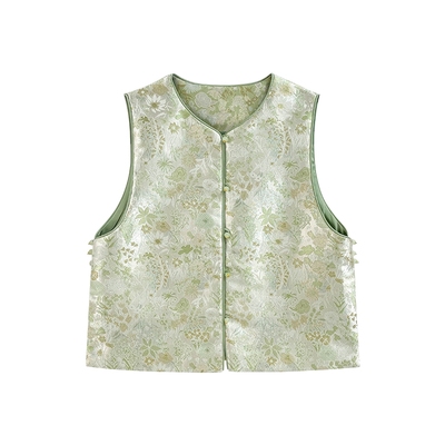 JKJS新中式马甲叠穿马夹