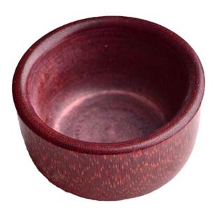 天然披毛犀酒杯收藏送礼鱼籽纹清晰可见文玩小摆件杯子养生保健