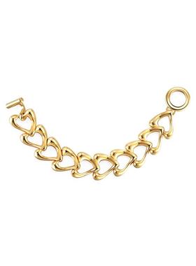 TIKOO爱心手链18K金原创设计轻奢