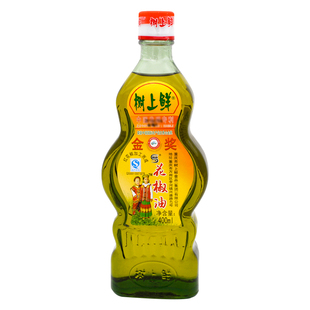 树上鲜花椒油400ml重庆特麻麻油红花椒藤椒油家用凉拌烧菜调味油