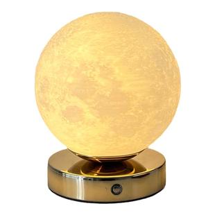 充电台灯桌灯氛围灯月球灯小夜灯睡眠卧室床头礼品浪漫网红星球灯