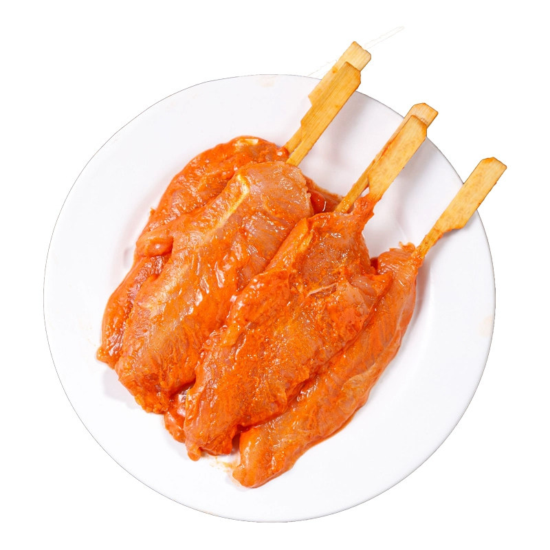 川香鸡柳鸡肉串油炸小吃炸串空气炸锅半成品里脊肉串顺丰包邮