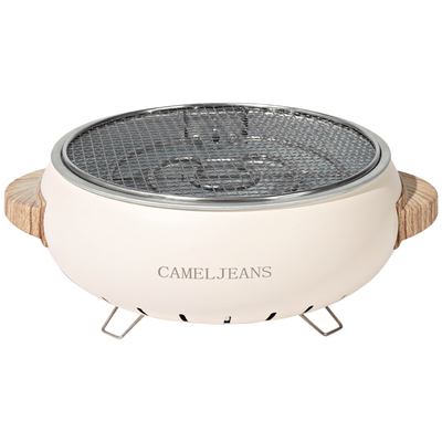 cameljeans围炉煮茶电炭双用炉套装器具冬日烧烤炉家用室内电烤炉