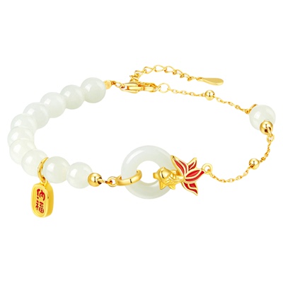 【生日礼物】平安扣手链女生