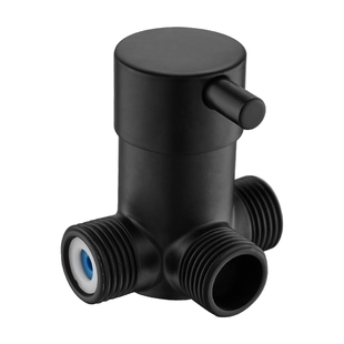 芬驰全铜冷热混水阀三通二进一出分水器小厨宝热水器切换器恒温阀