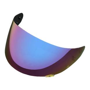 LS2旧款FF352镜片适配FF352 FF802 ROOKIE FLASH头盔六齿电镀镜面