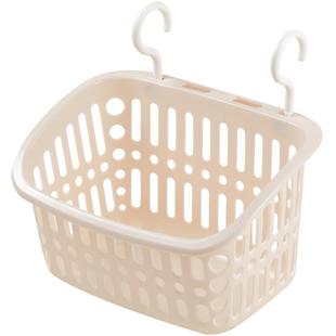 挂钩置物篮厨房挂篮卫生间浴室化妆用品收纳篮塑料篮子收纳筐悬挂