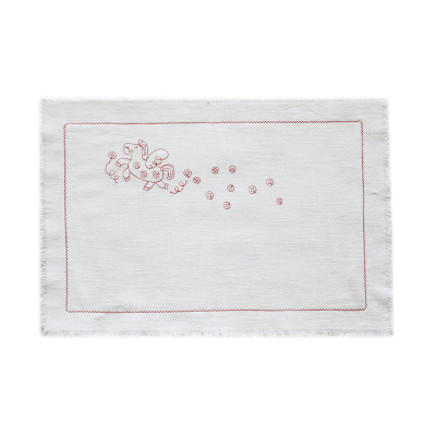 马上有钱双层餐垫中国风隔热