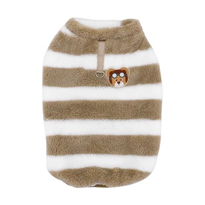 宠物狗狗背心加绒防掉毛柴犬衣服