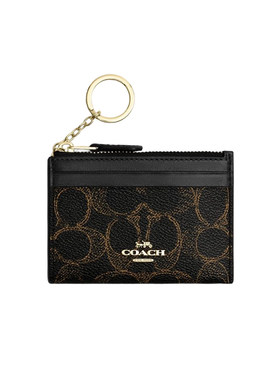COACH/蔻驰卡包新款经典C纹