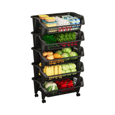厨房置物架果蔬小推车