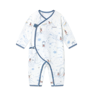 【新品】Domiamia婴儿连体衣新生儿衣服满月百天小月龄宝宝爬服