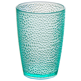 商用茶杯亚克力水杯防摔磨砂塑料冻柠杯啤酒杯饭店港式茶餐厅杯子