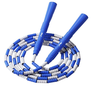 李宁竹节跳绳成人花样花式专业健身软珠初中生大学生中考比赛专用