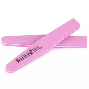 美甲砂条指甲锉条 海绵挫条菱形精细指甲砂条 打磨甲面 海绵搓条