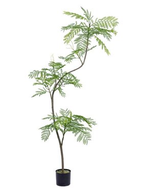 蓝花楹仿真绿植落地盆栽