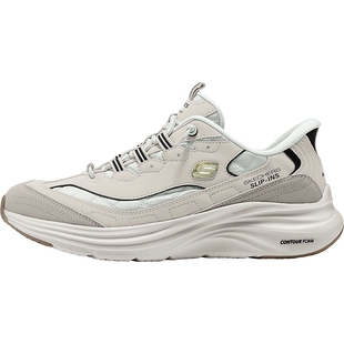 斯凯奇闪穿鞋|男鞋一脚蹬休闲运动鞋舒适厚底老爹鞋春季流行时尚