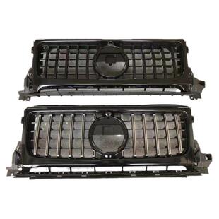 适用奔驰G级G55/G500/G350g63改装新款竖条GT中网AMG中网标镜面标