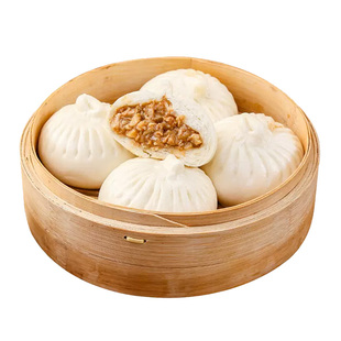 东园包子三丁猪肉鸡肉沫笋干馒头懒人营养早餐冷冻半成品扬州特产