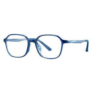 施洛华儿童青少年近视远视眼镜框TR90透明多边形眼睛框配镜SF719