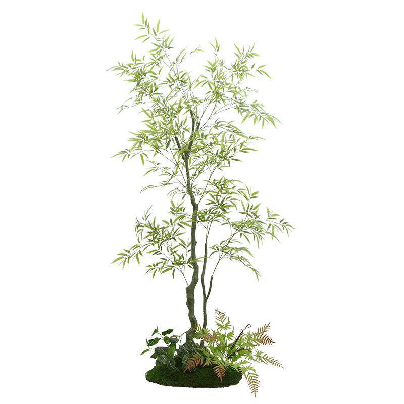 花族北欧风仿真金丝竹室内装饰